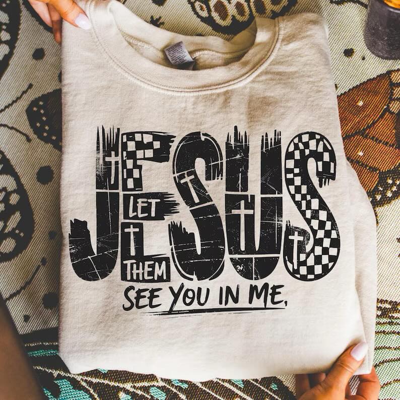 YOUTH JESUS Let them see you in Me Short Sleeve/Bella/3001Y