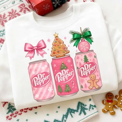 YOUTH Christmas Gingerbread DP Long Sleeve/Gildan/5400B