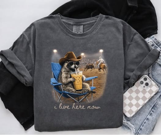 i live here now Rodeo Short Sleeve/Comfort Color/3023CL
