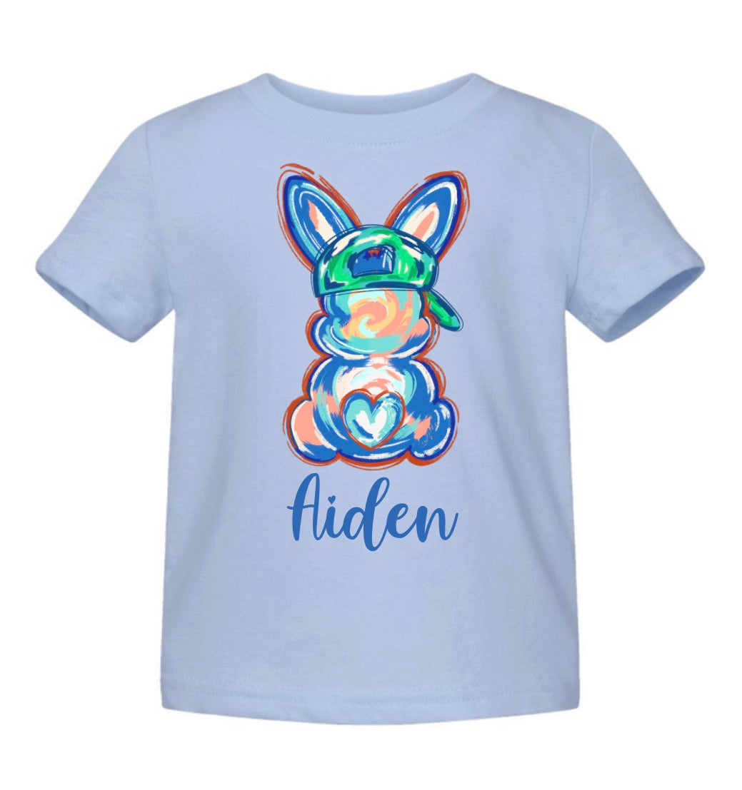 INFANT Brushstroke Bunny Short Sleeve/Rabbit Skins/3322