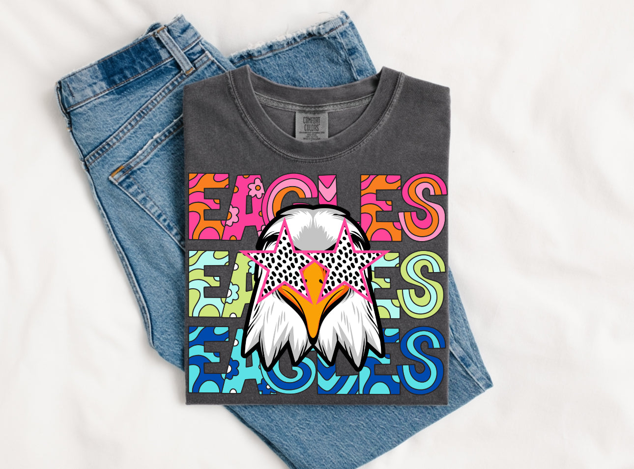 Groovy Eagles Short Sleeve/Comfort Color/1717