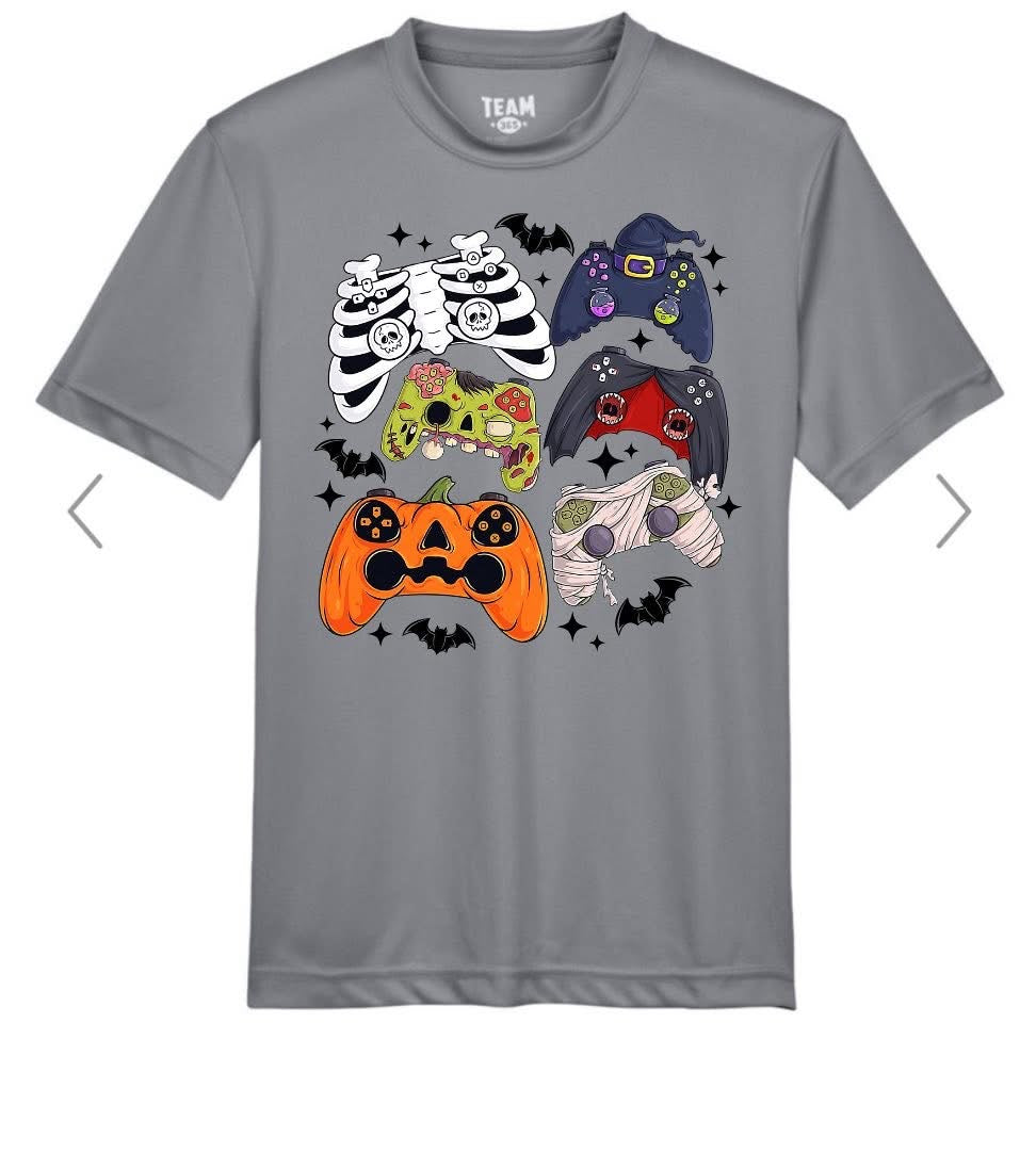YOUTH Spooky Controllers Short Sleeve/Team 365/TT11Y