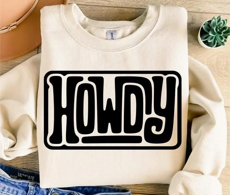 HOWDY Short Sleeve/Comfort Color/1717