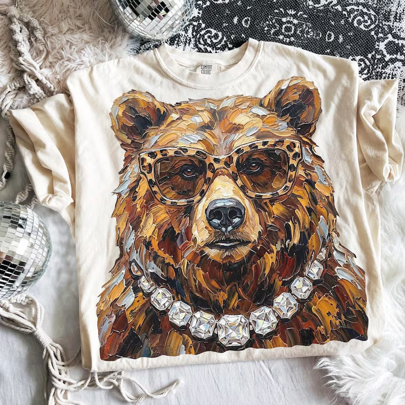Glam Mascots Short Sleeve/Comfort Color/1717