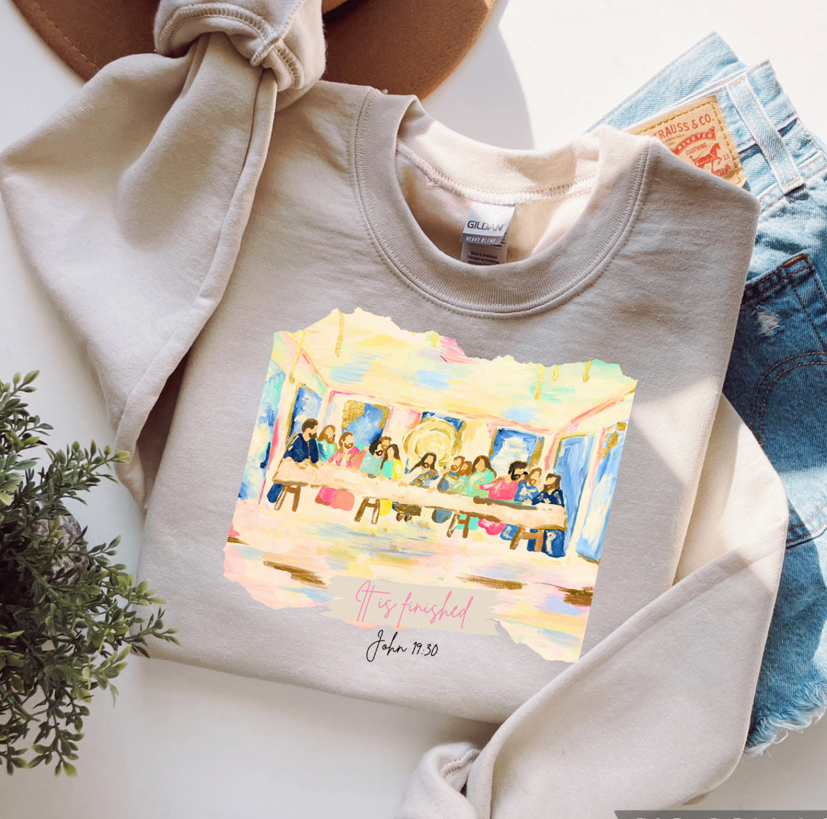 Religious Sweatshirt Gildan 18000
