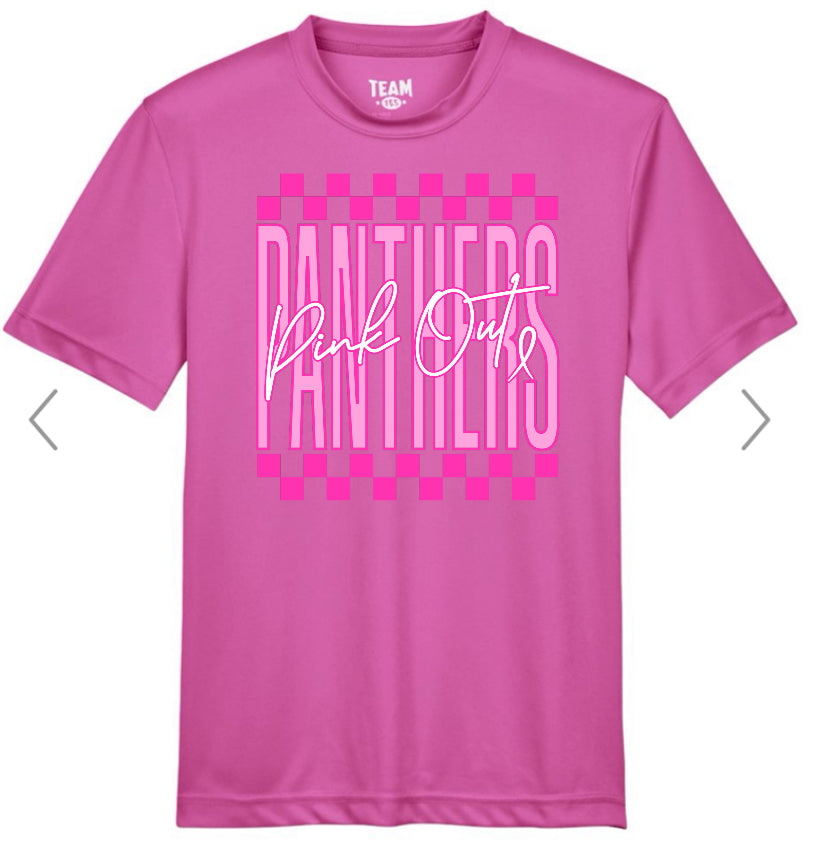 Panther Checker Pink Out Short Sleeve/Team 365/TT11