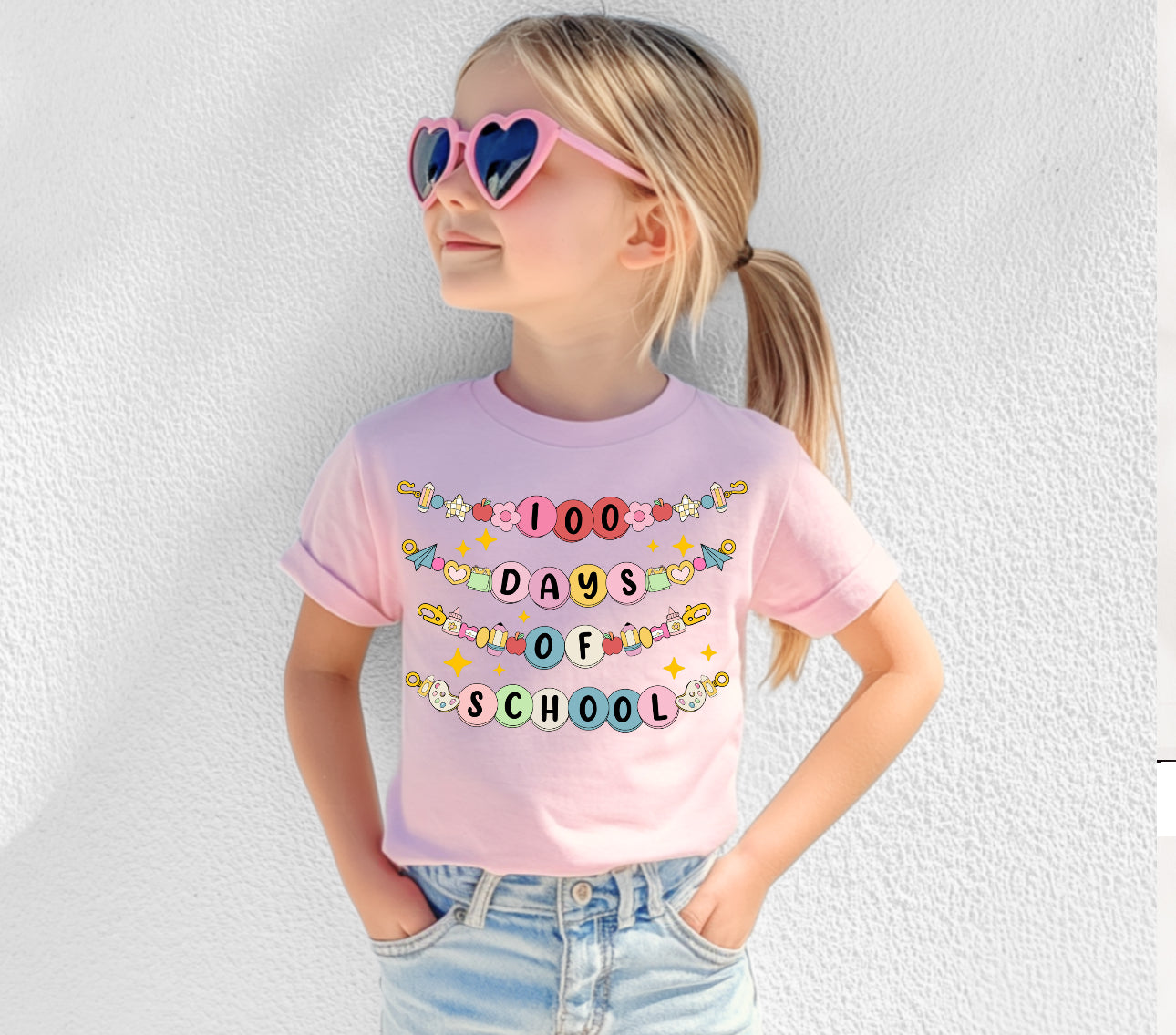 Youth 100 Days of School on Gildan Collection