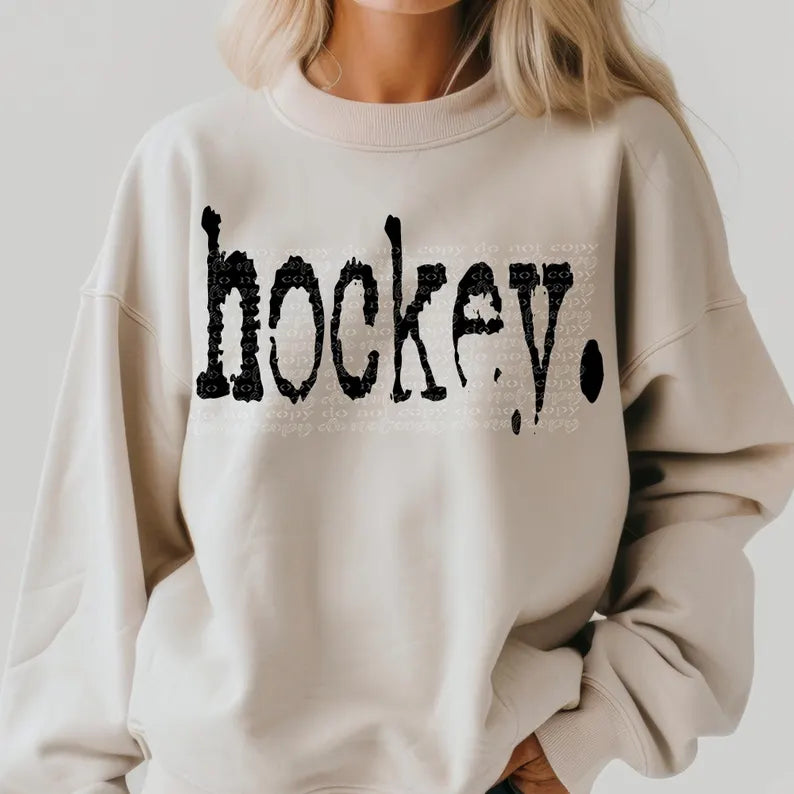 Custom Mascot + Sport Typography Gildan Sweatshirt 18000