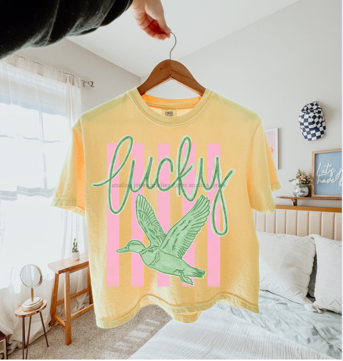 Lucky Duck Short Sleeve/Comfort Color 3023CL