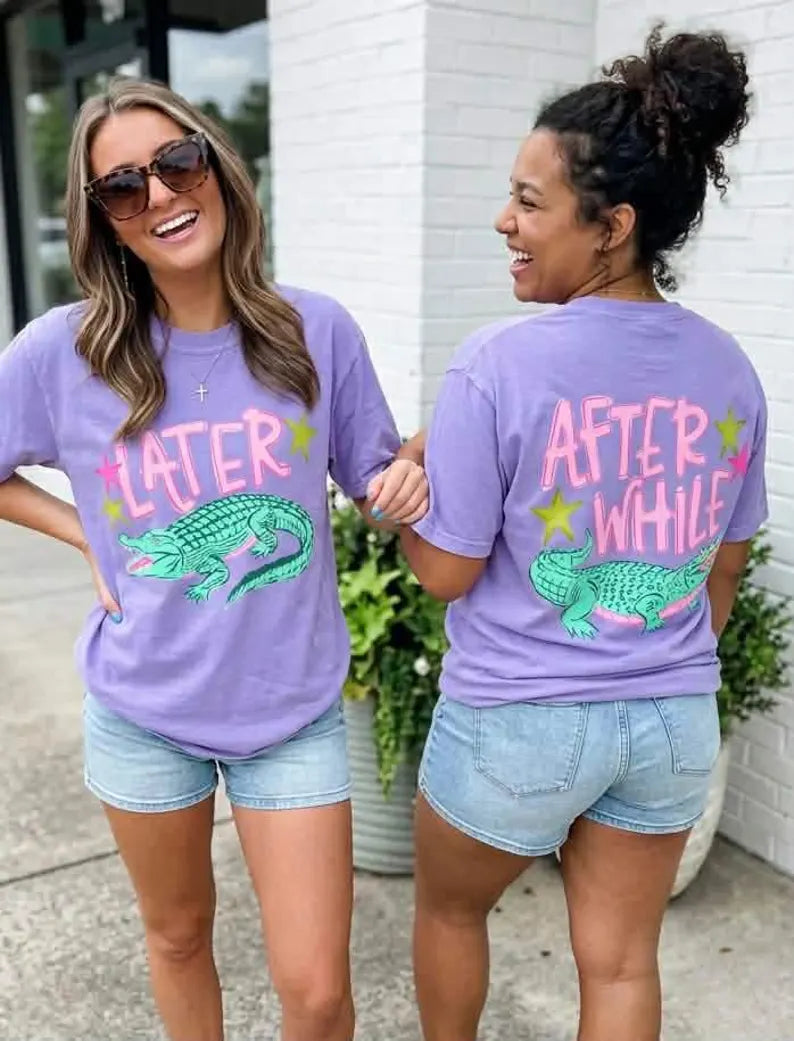 Later Gator After While Short Sleeve/Comfort Color 1717