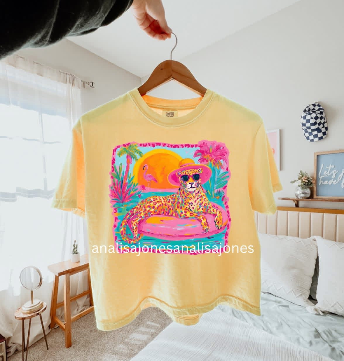 Trendy Jaguar Short Sleeve/Comfort Color/3023 CROP