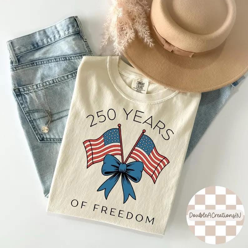 250 Years Of Freedom Short Sleeve/Comfort Color 1717