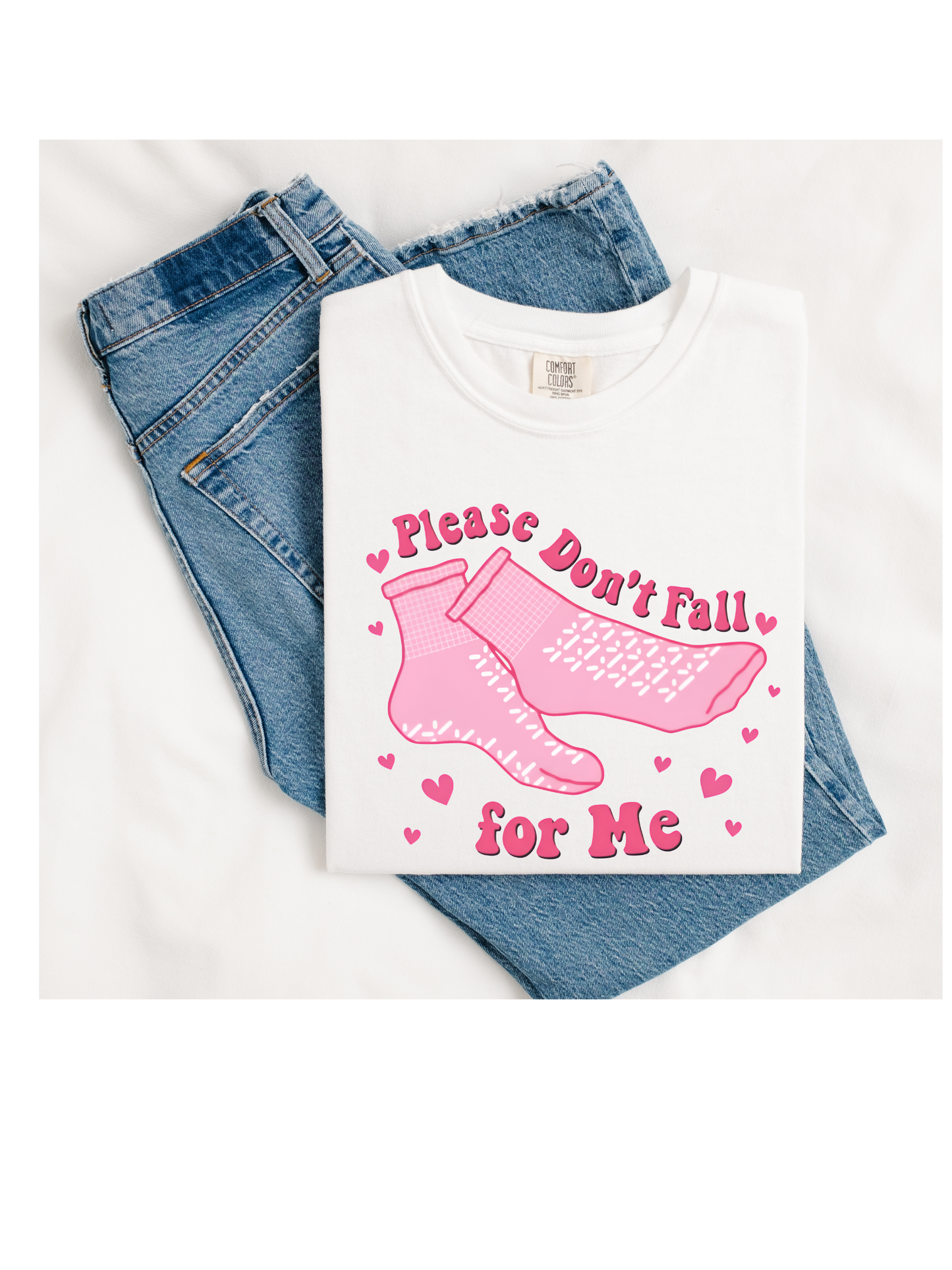 Please Don't Fall for Me Short Sleeve/Comfort Color/1717