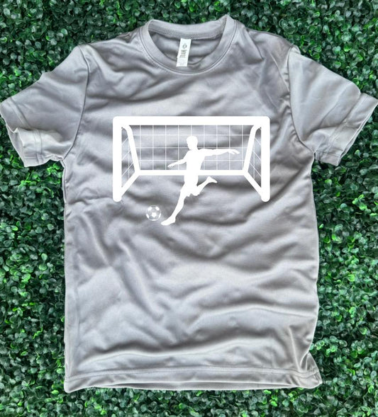 YOUTH Soccer Player Silhouette  Short Sleeve /Team 365/TT11Y