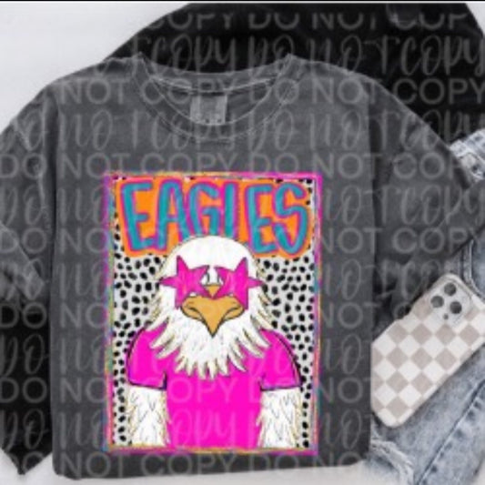 Mascot Portrait on Comfort Color Collection