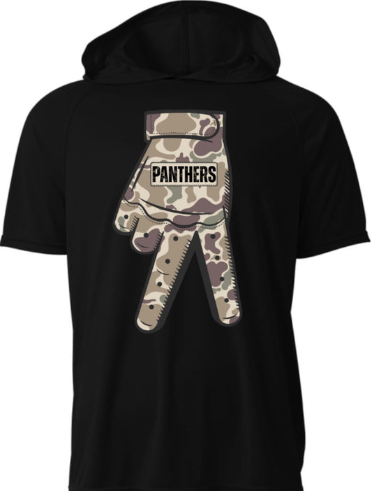 YOUTH Camo Glove Mascot Hooded  Short Sleeve/A4/NB3408