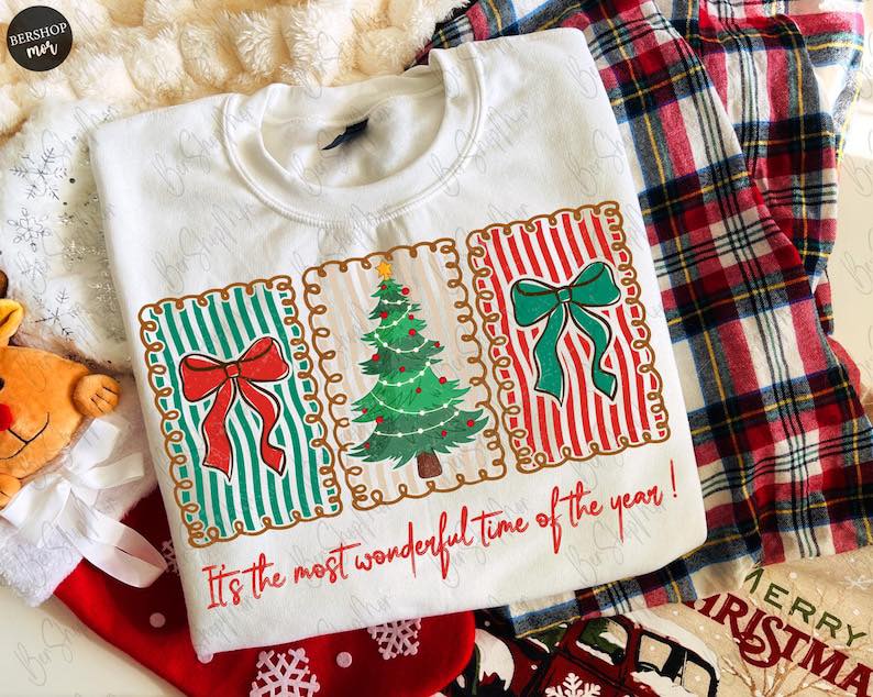 Preppy Most Wonderful Time of the Year Softstyle Hoodie/Gildan/SF500