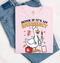 Honk if it's an Emergency Short Sleeve/Comfort Color/1717