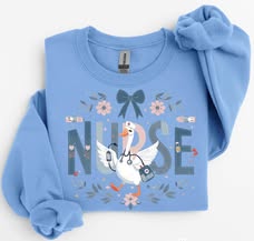 Nurse Goose Sweatshirt/Gildan/18000