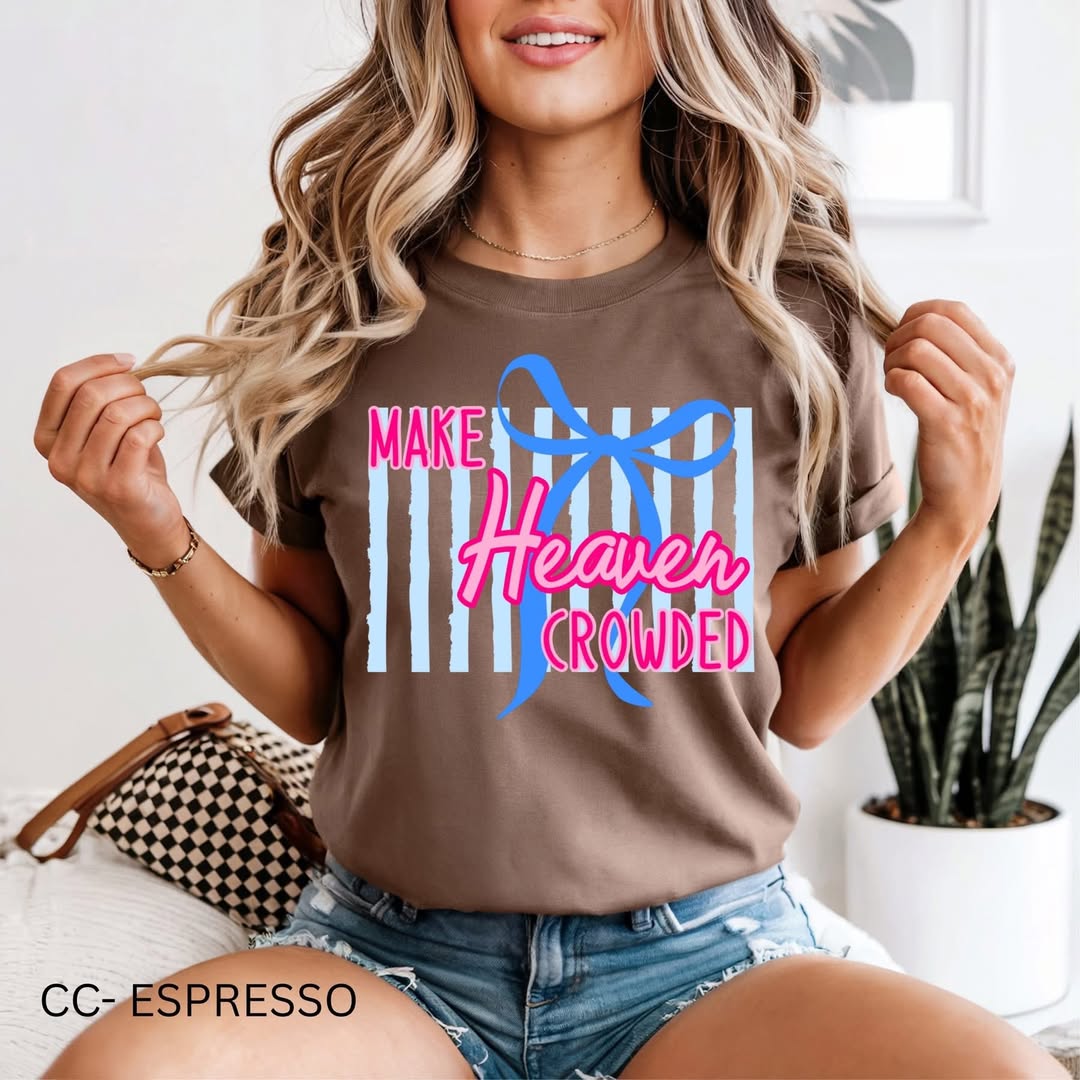 Preppy Make Heaven Crowded Short Sleeve/Comfort Color/1717