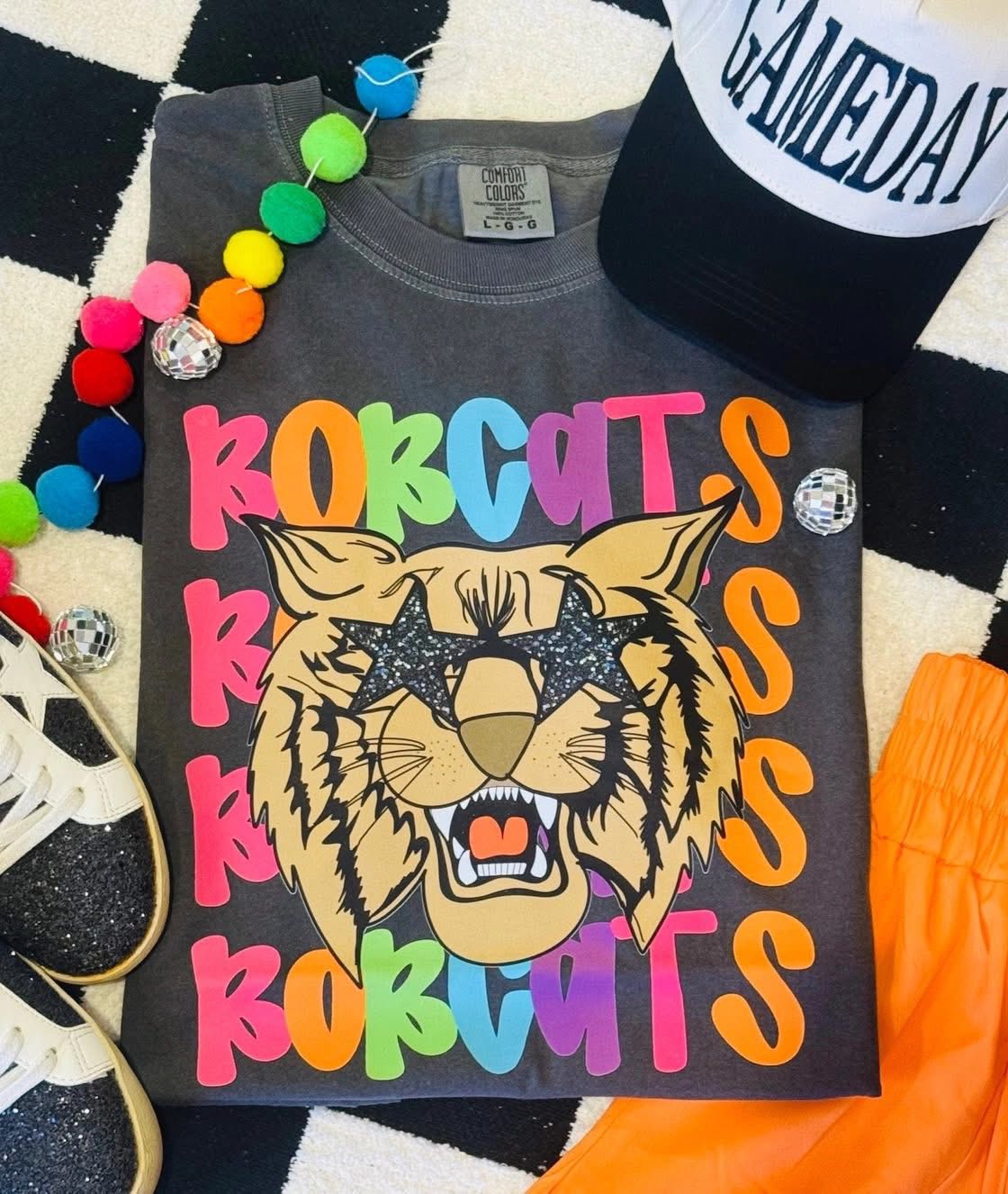 Youth Neon Mascot on Comfort Color Collection