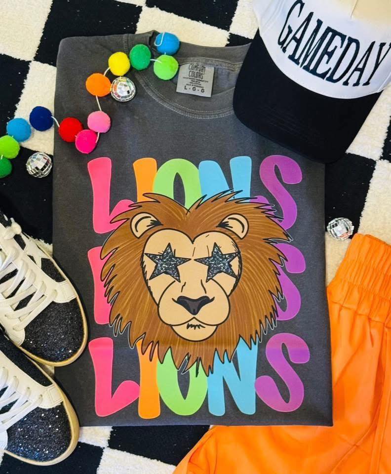 Youth Neon Mascot on Comfort Color Collection