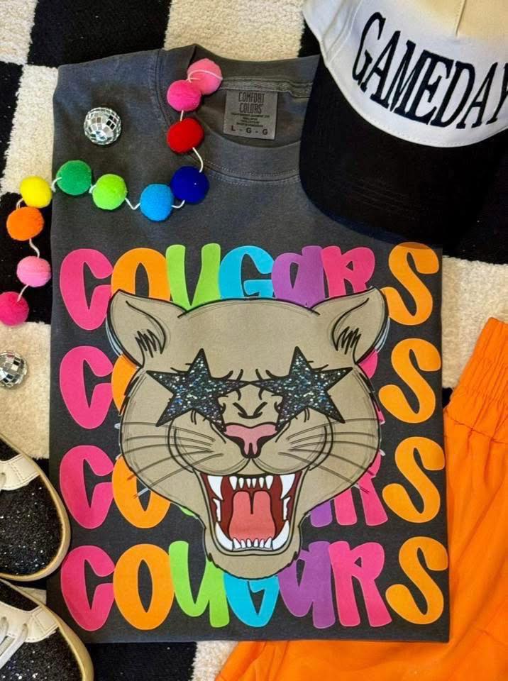 Youth Neon Mascot on Comfort Color Collection