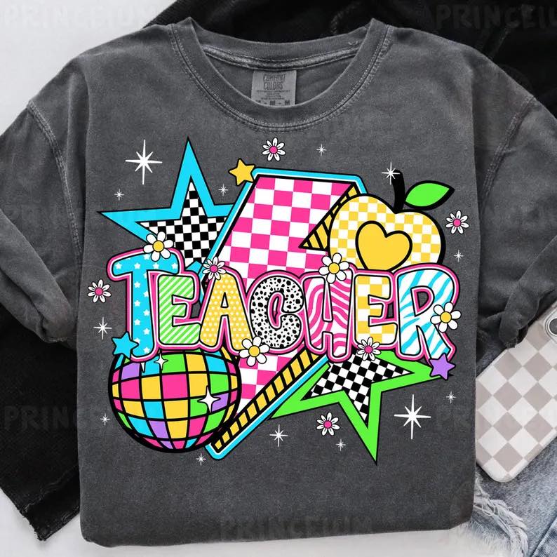 80s Vibe Teacher Softstyle Sweatshirt/Gildan/SF000