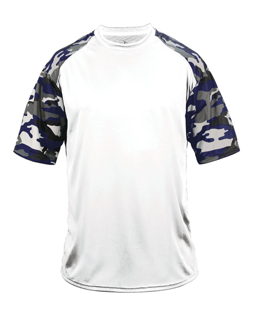 YOUTH Camo Baseball Lifestyle Short Sleeve/Badger/2141
