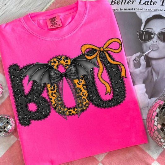 Batty Boo Short Sleeve/Comfort Color/1717