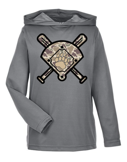 Custom Logo Diamond Hooded Long Sleeve/Team 365/TT41