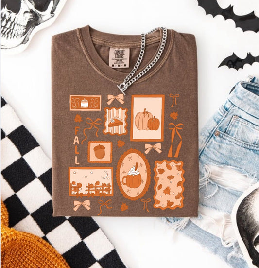 Fall in Frames Short Sleeve/Comfort Color/1717