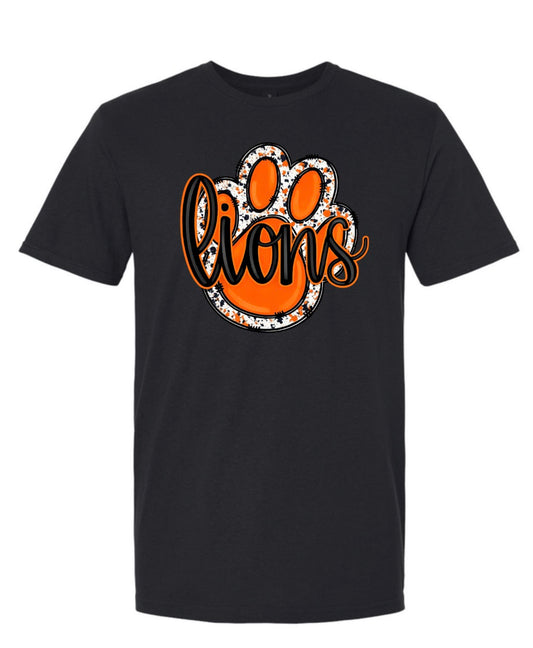 Paw Print Mascot Softstyle Short Sleeve/Gildan/64000