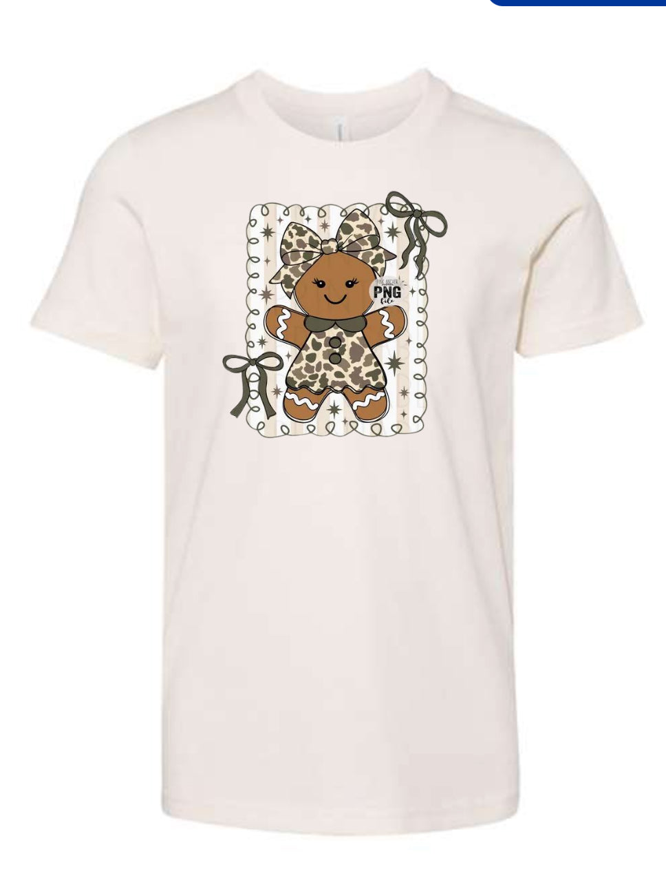 YOUTH Camo Gingerbread Short Sleeve/Bella/3001Y