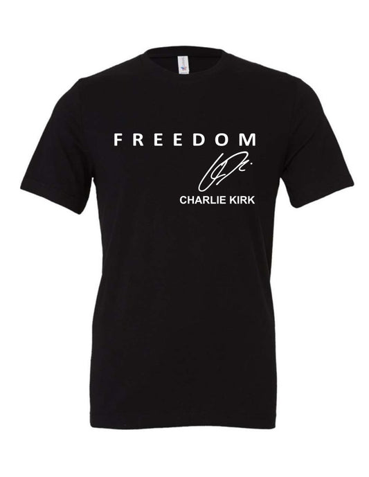 Charlie Kirk Freedom Short Sleeve/Bella/3001