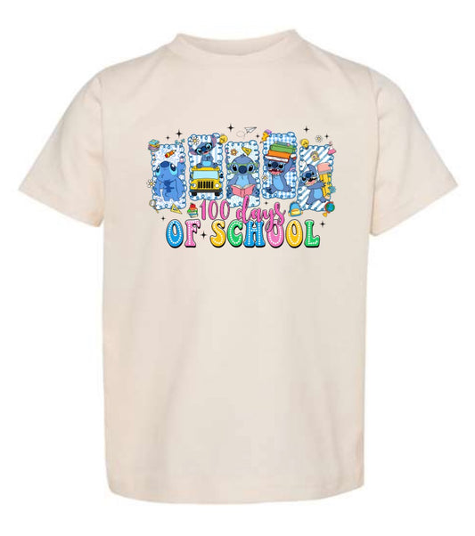 YOUTH 100 DAYS St-itch Short Sleeve/Bella/3001Y