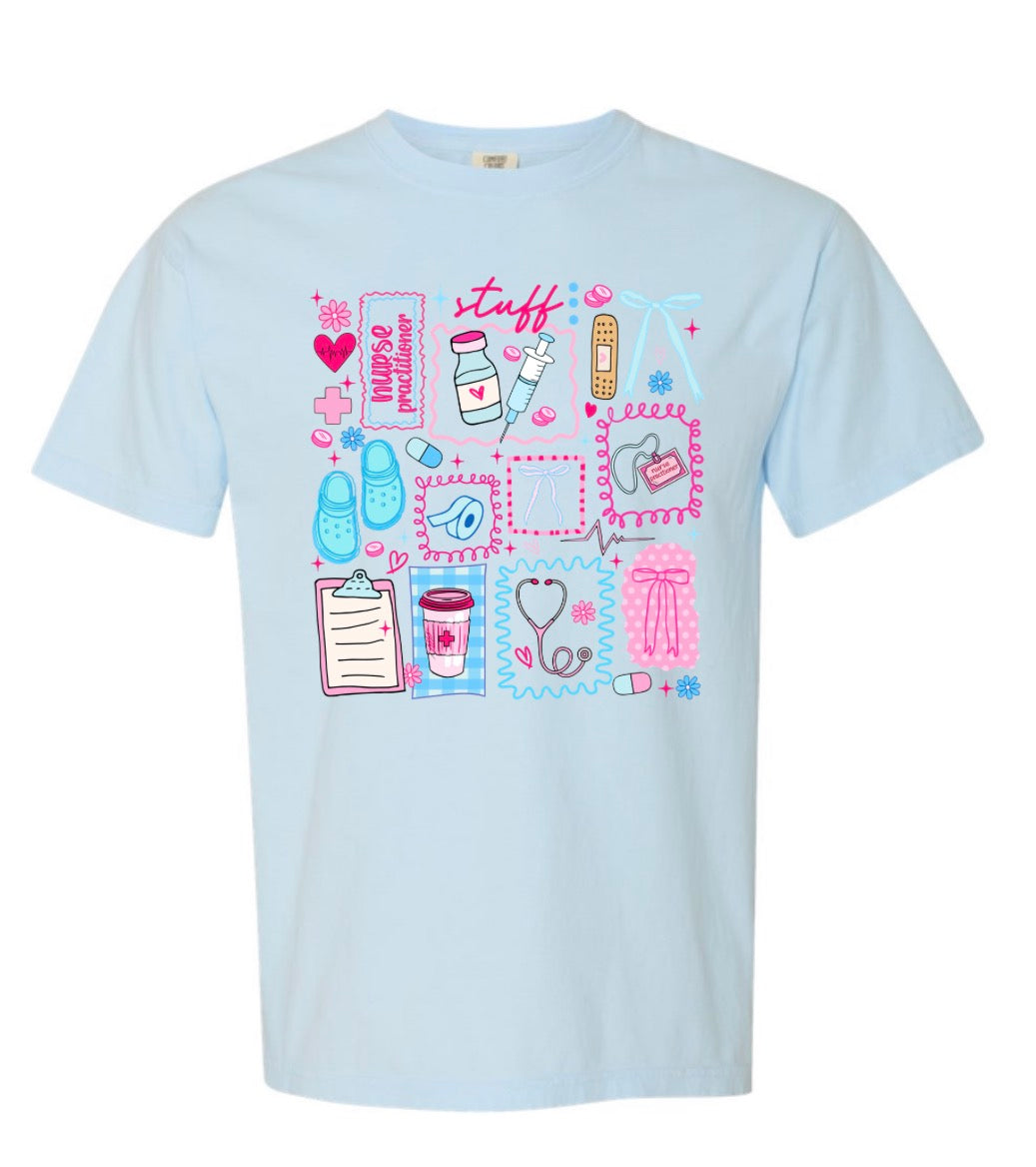 Nurse Practitioner Stuff Short Sleeve/Comfort Color/1717