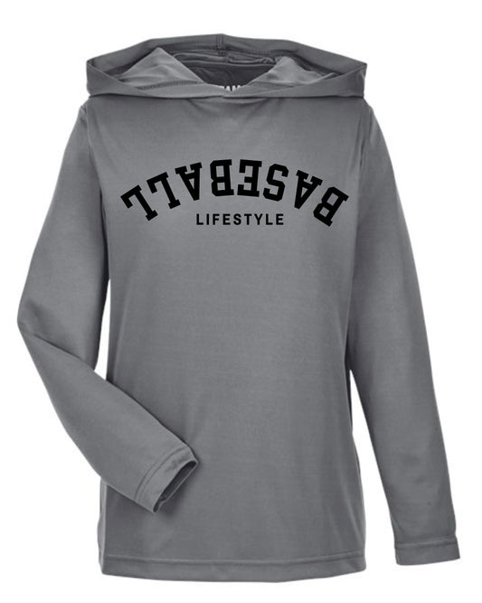 YOUTH Baseball Lifestyle Hooded Long Sleeve/Team 365/TT41Y