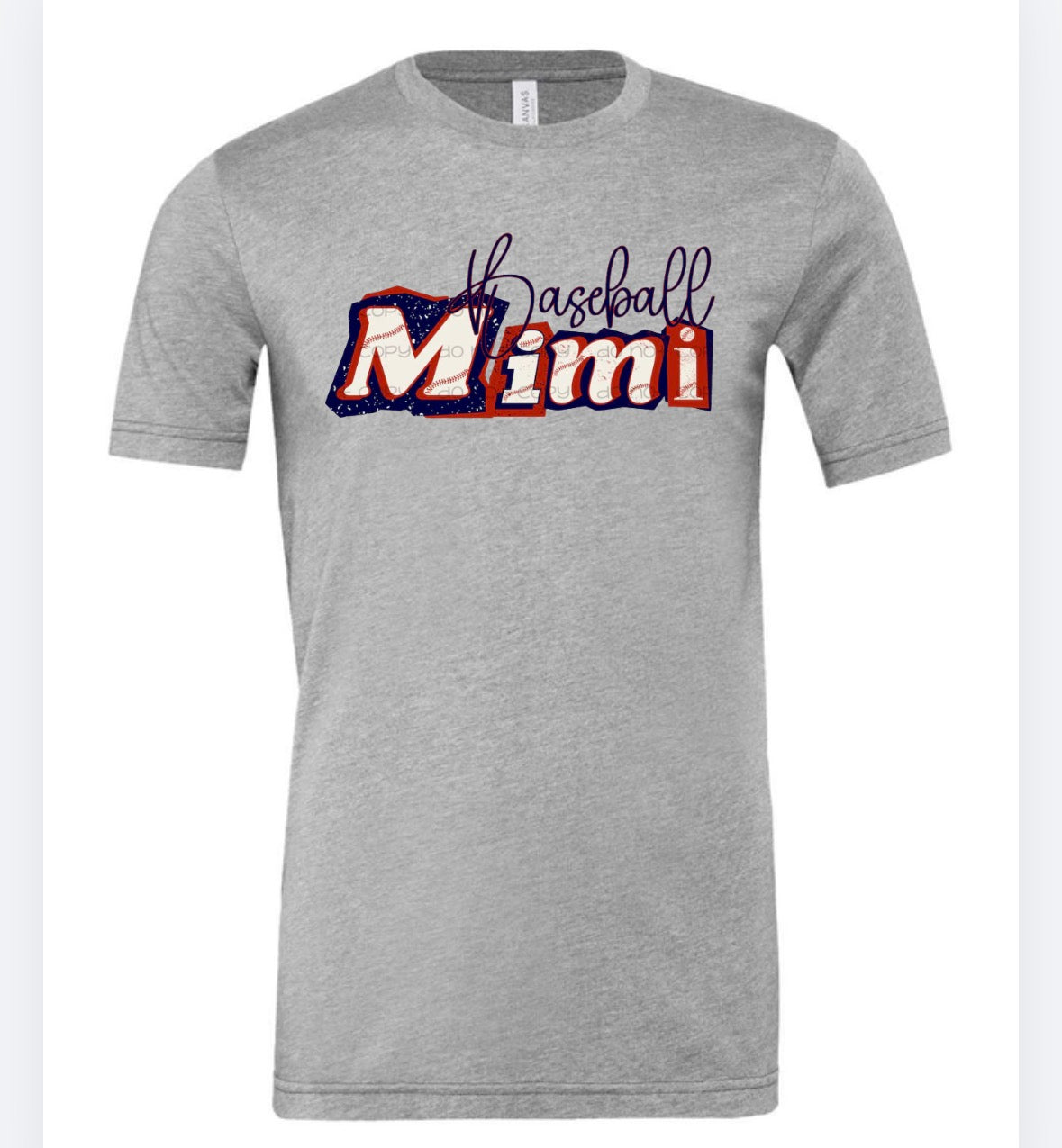 Baseball Supporter Short Sleeve/Bella/3001