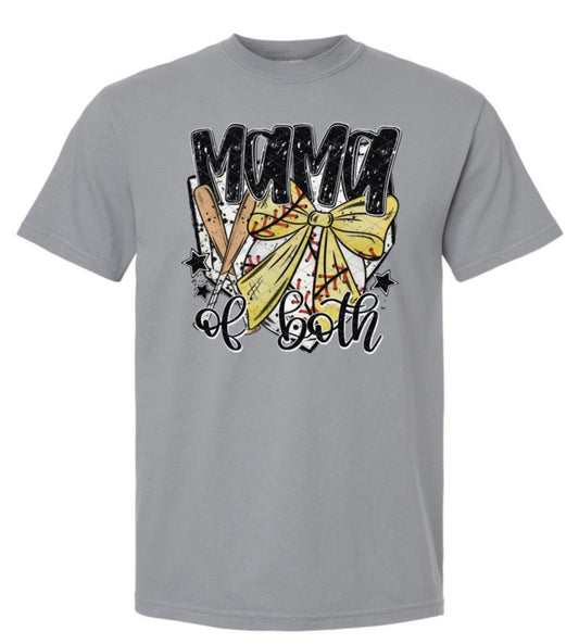 Mom of Both Collage Short Sleeve/Comfort Color/1717