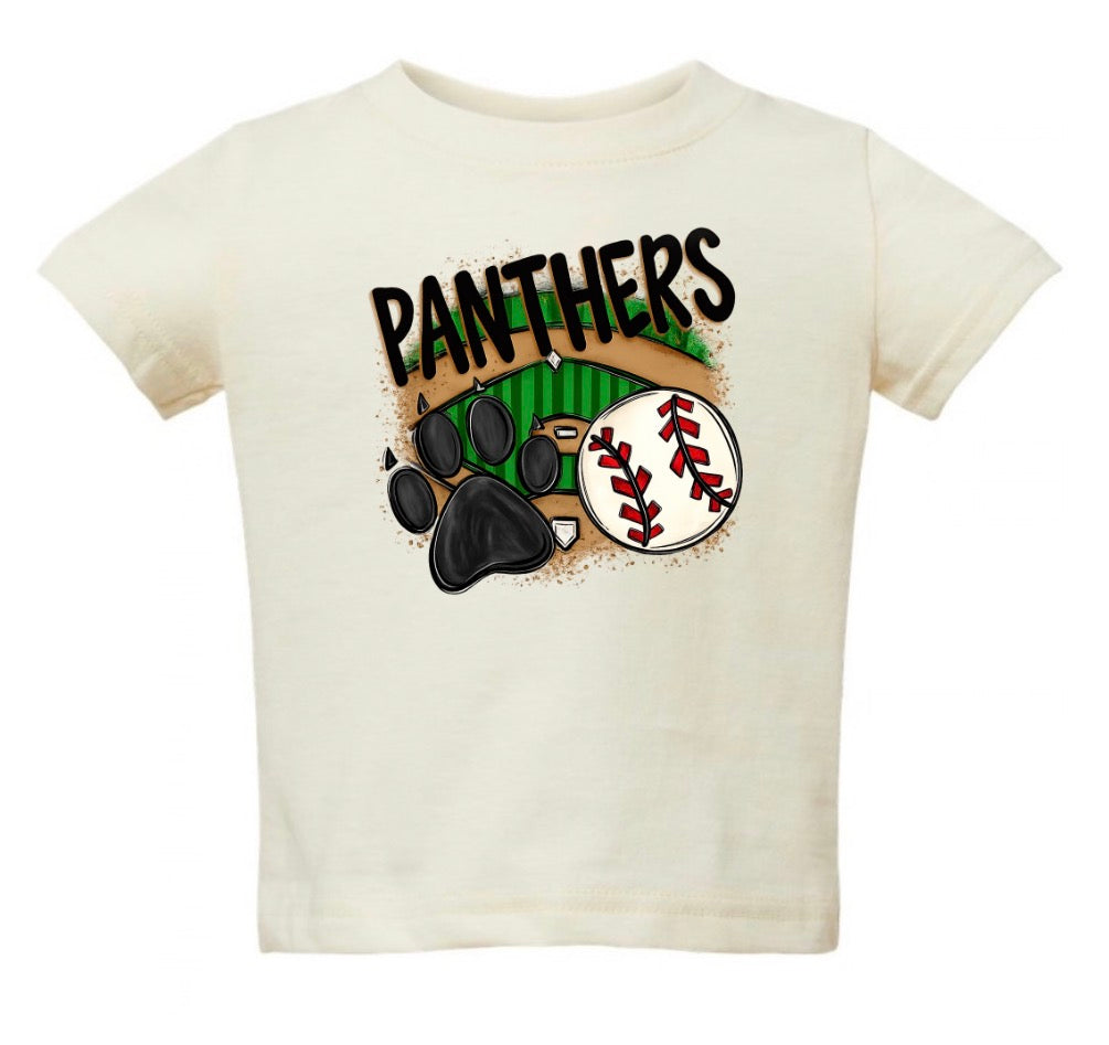 INFANT Panther Baseball Field Short Sleeve/Rabbit Skins/3322
