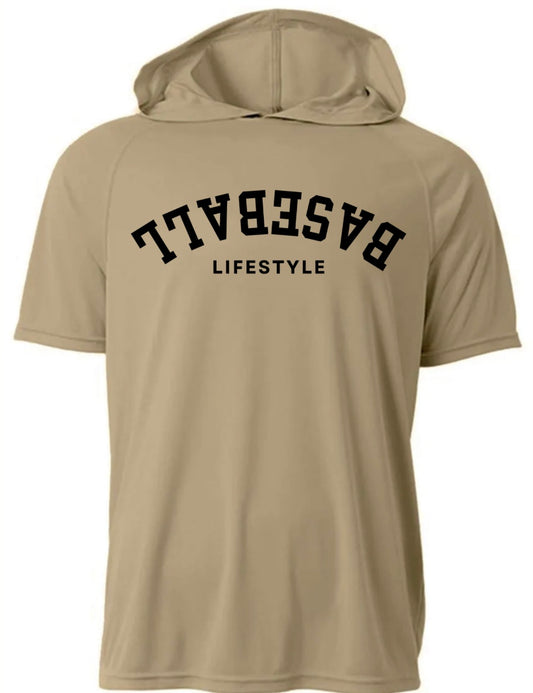 YOUTH Baseball Lifestyle Hooded Short Sleeve/A4/NB3408