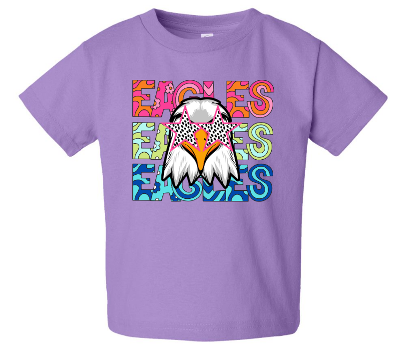 Youth Groovy Eagles Short Sleeve/Rabbit Skins/3301T