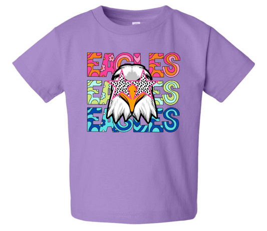 Youth Groovy Eagles Short Sleeve/Rabbit Skins/3301T
