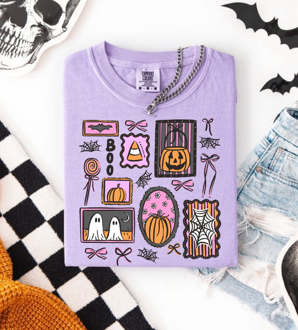 Halloween in Frames Short Sleeve/Comfort Color