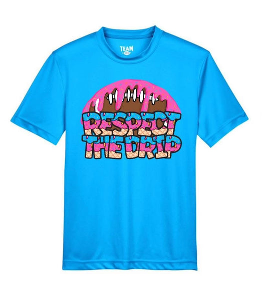 YOUTH Respect the Drip Football Short Sleeve/Team 365/TT11Y