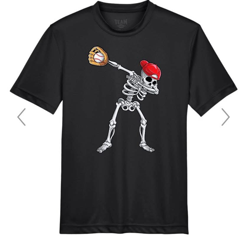 YOUTH Dabbing Skeleton Short Sleeve/Team 365/TT11Y