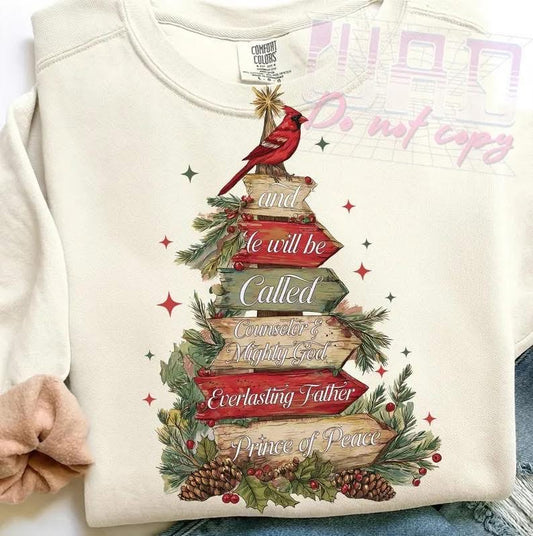 And He Will Be Called Short Sleeve/Bella/3001