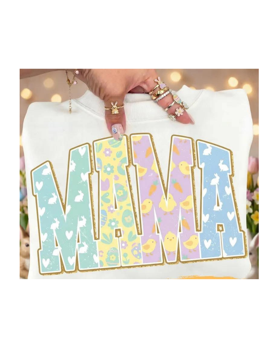 Easter Mama Short Sleeve/Comfort Color/1717