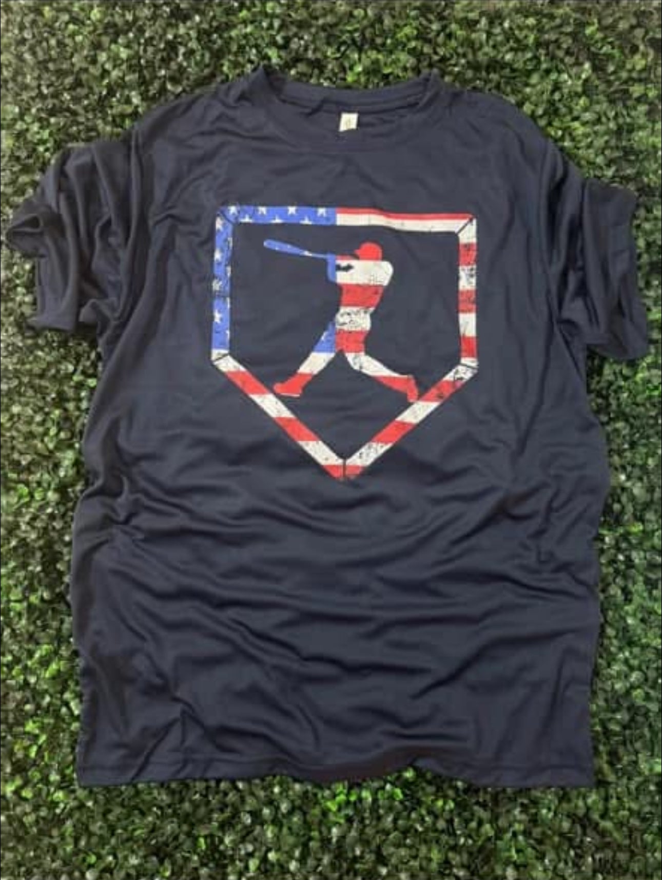 YOUTH Flag Baseball Hitter Short Sleeve/Team 365/TT11Y